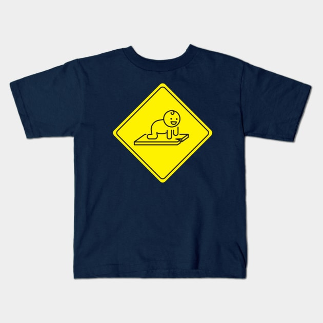 Baby on Board Kids T-Shirt by dann